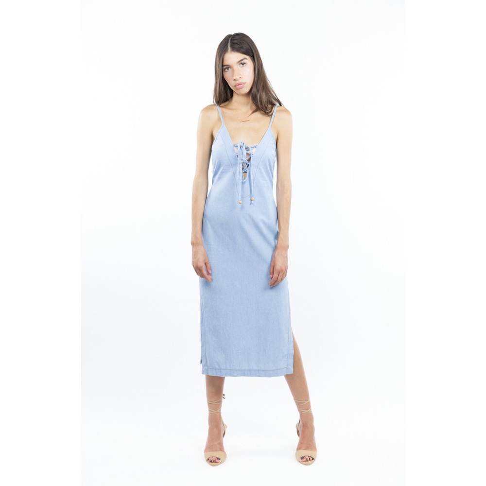 Bec + Bridge Talisman Chambray Midi Dress